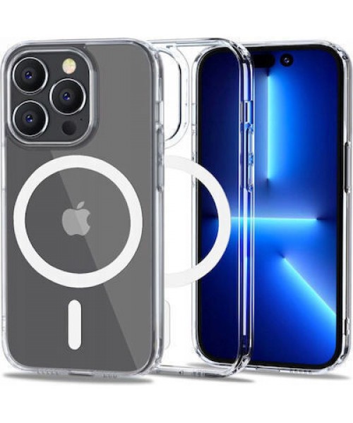 Magsafe Back Cover Σιλικόνης Διάφανο (iPhone 13 Pro Max) Magsafe Back Cover Σιλικόνης Διάφανο (iPhone 13 Pro Max)