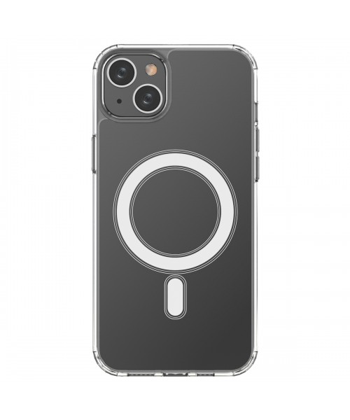 Magsafe Back Cover Σιλικόνης Διάφανο (iPhone 15 ) Magsafe Back Cover Σιλικόνης Διάφανο (iPhone 15 )