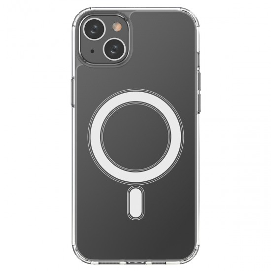 Magsafe Back Cover Σιλικόνης Διάφανο (iPhone 15 ) Magsafe Back Cover Σιλικόνης Διάφανο (iPhone 15 )