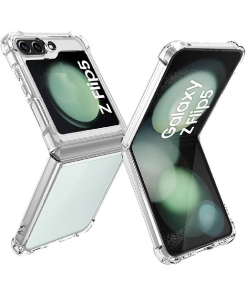 Magsafe Back Cover Σιλικόνης Διάφανο (Samsung Galaxy Z Flip 5)  Magsafe Back Cover Σιλικόνης Διάφανο (Samsung Galaxy Z Flip 5)