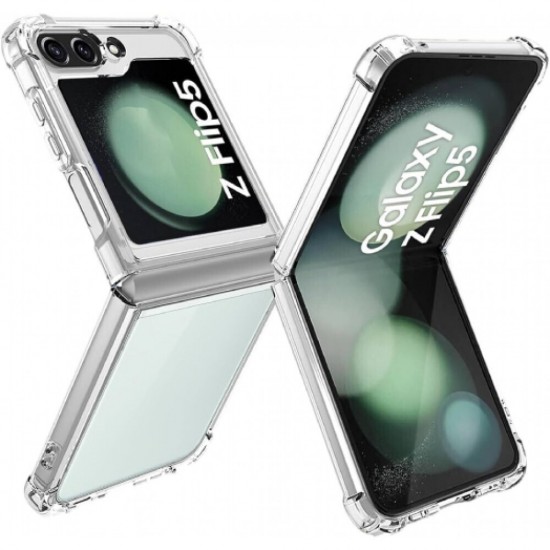 Magsafe Back Cover Σιλικόνης Διάφανο (Samsung Galaxy Z Flip 5) Magsafe Back Cover Σιλικόνης Διάφανο (Samsung Galaxy Z Flip 5)