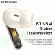Borofone FQ1 Plus Shine In-ear Bluetooth Handsfree Ακουστικά με Θήκη Φόρτισης Λευκά Borofone FQ1 Plus Shine In-ear Bluetooth Handsfree Ακουστικά με Θήκη Φόρτισης Λευκά