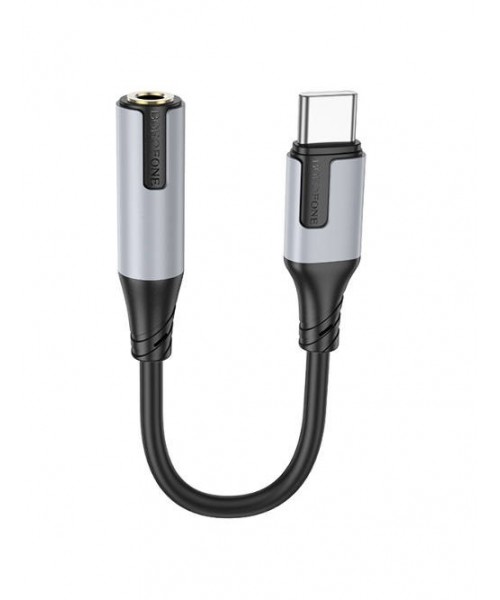  Borofone BV19 Creator Digital Audio Converter Type-C to 3.5mm Black