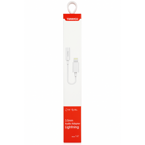  TRANYCO 3.5mm Audio Adapter Lightning