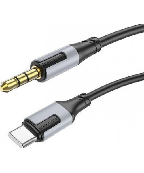  Borofone Bl19 Aux Usb-C Male - 3.5Mm 1M Black