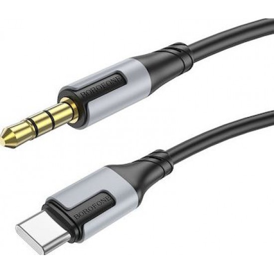  Borofone Bl19 Aux Usb-C Male - 3.5Mm 1M Black