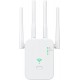 Ενισχυτής σήματος επέκτασης WiFi, Internet μεγάλης εμβέλειας για οικιακή κάλυψη έως 10.000 τετ.-Μαύρο Ενισχυτής σήματος επέκτασης WiFi, Internet μεγάλης εμβέλειας για οικιακή κάλυψη έως 10.000 τετ.-Μαύρο