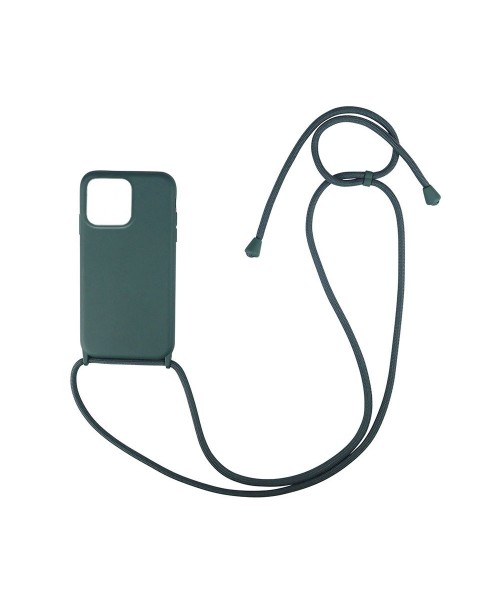 Λουράκι λαιμού Αντικραδασμικό κάλυμμα τηλεφώνου για   Apple iPhone 14 Pro Green .