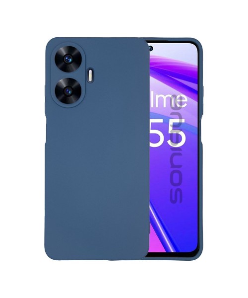 SiiPro Back Cover Σιλικόνης 2mm  REALME C55 Μπ΄λέ SiiPro Back Cover Σιλικόνης 2mm  REALME C55 Μπ΄λέ