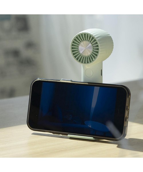Μίνι φορητός ανεμιστήρας, επαναφορτιζόμενος με στροβίλο USB με βάση τηλεφώνου -Πράσινο Μίνι φορητός ανεμιστήρας, επαναφορτιζόμενος με στροβίλο USB με βάση τηλεφώνου -Πράσινο