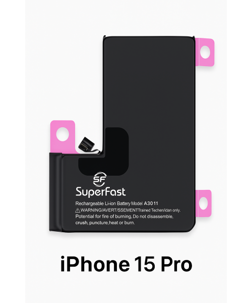 OEM SuperFast Battery iPhone 15 Pro – Model A3011