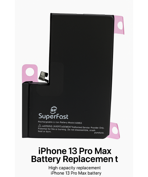 OEM Μπαταρία SuperFast iPhone 13 Pro Max– Αντικατάσταση Υψηλής Απόδοσης