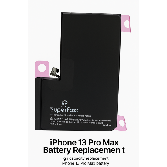 OEM Μπαταρία SuperFast iPhone 13 Pro Max– Αντικατάσταση Υψηλής Απόδοσης
