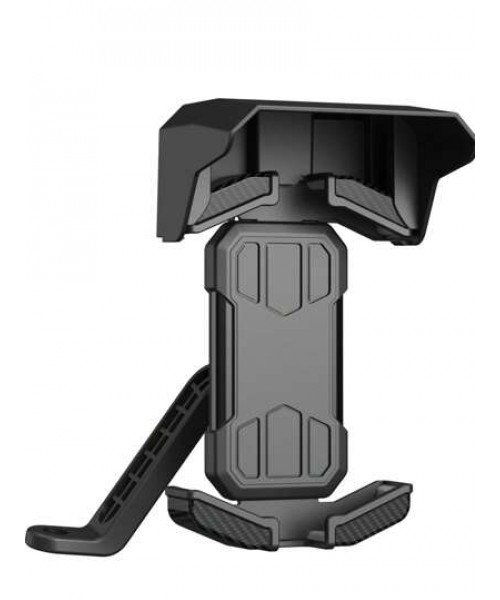 Βάση στήριξης τηλεφώνου μοτοσικλέτας για τιμόνι, καθρέφτη οπισθοπορείας με περιστροφή 360° για 4,0-7,0 ίντσες