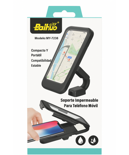 Βάση Κινητού Baihuo MY-7238 Αδιάβροχη για Μηχανή ή Ποδήλατο