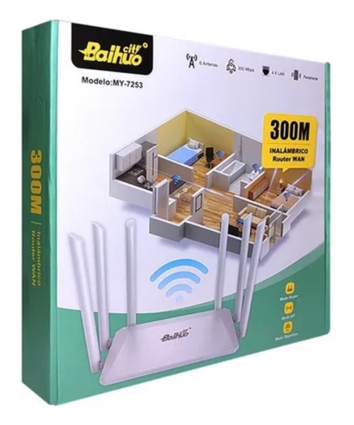 Baihua MY-7253 Ασύρματο Router WiFi 6