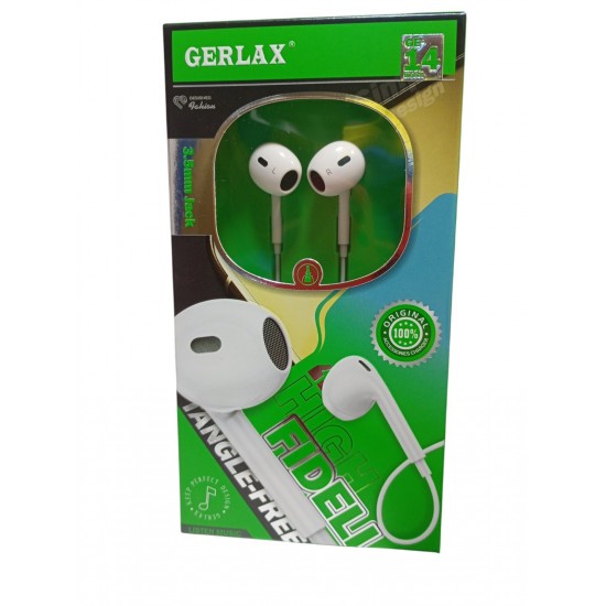 Gerlax Gen 14 headphone 3.5 jack