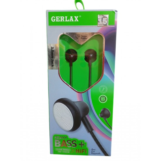 Gerlax Gen 15 headphone 3.5 jack