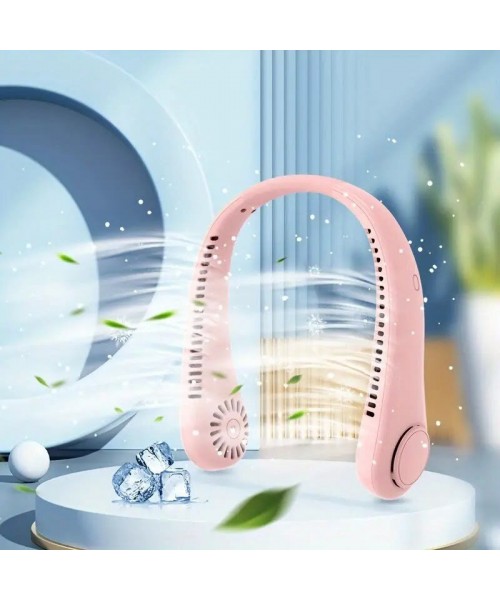 X9 Vaneless Hanging Neck Ανεμιστηράκι Λαιμού -Ρόζ X9 Vaneless Hanging Neck Ανεμιστηράκι Λαιμού -Ρόζ