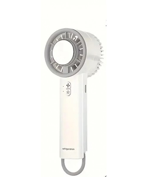 Μίνι φορητός ανεμιστήρας Baihuo που παγώνει και δροσίζει τον αέρα - Λευκό Μίνι φορητός ανεμιστήρας Baihuo που παγώνει και δροσίζει τον αέρα - Λευκό