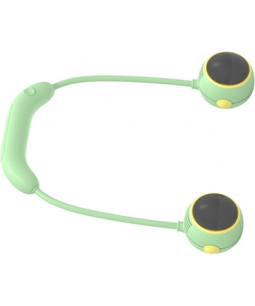 Ανεμιστηράκι Λαιμού USB Επαναφορτιζόμενο 3V -Πράσινο Ανεμιστηράκι Λαιμού USB Επαναφορτιζόμενο 3V -Πράσινο