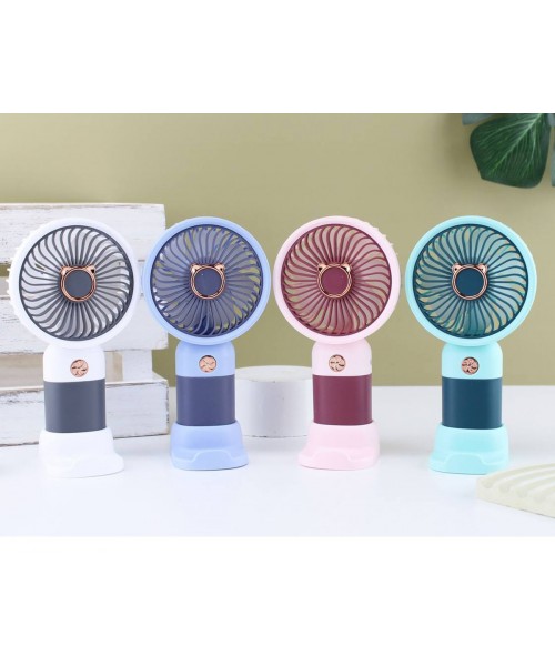 Ανεμιστήρας χειρός με επαναφορτιζόμενη μπαταρία με type c - λευκό Ανεμιστήρας χειρός με επαναφορτιζόμενη μπαταρία με type c - λευκό