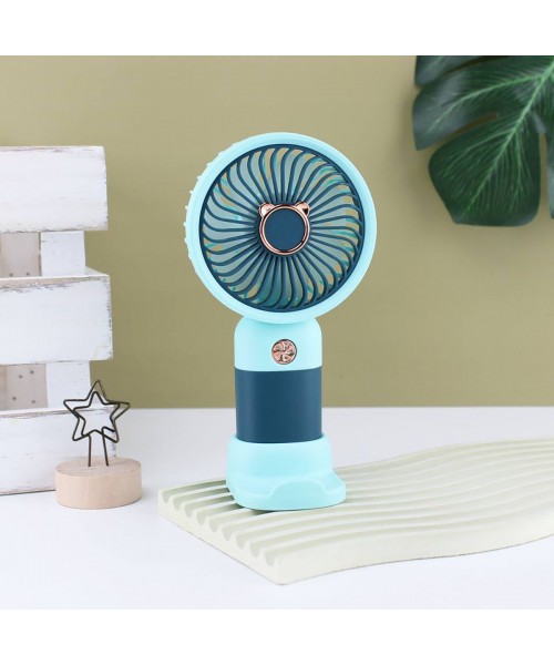 Ανεμιστήρας χειρός με επαναφορτιζόμενη μπαταρία με type c - Πράσινο Ανεμιστήρας χειρός με επαναφορτιζόμενη μπαταρία με type c - Πράσινο