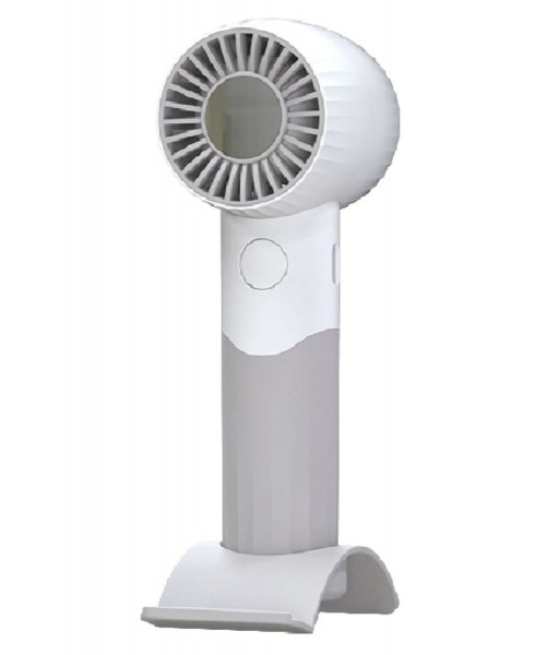 Μίνι φορητός ανεμιστήρας MLS6096, επαναφορτιζόμενος με στροβίλο USB με βάση τηλεφώνου -Γκρί Μίνι φορητός ανεμιστήρας MLS6096, επαναφορτιζόμενος με στροβίλο USB με βάση τηλεφώνου -Γκρί