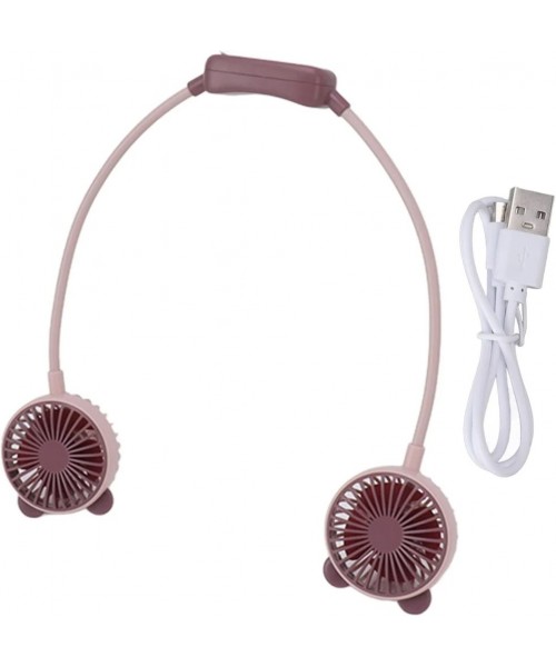 Φορητό Επαναφορτιζόμενο Ανεμιστηράκι MY -7460Λαιμού με αυτακία - Ρόζ Φορητό Επαναφορτιζόμενο Ανεμιστηράκι MY -7460Λαιμού με αυτακία - Ρόζ