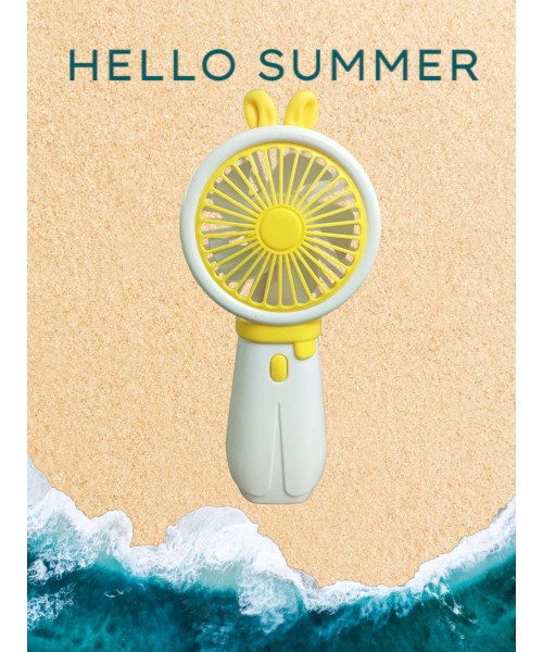 Ανεμιστήρας χειρός MY-7492 με επαναφορτιζόμενη μπαταρία με type c - Κίτρινο Ανεμιστήρας χειρός MY-7492 με επαναφορτιζόμενη μπαταρία με type c - Κίτρινο