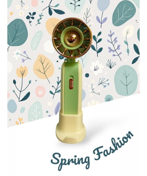 Ανεμιστηράκι χειρός με δύο σκάλες, βάση στήριξης κινητού και φωτισμό led -Πράσινο Ανεμιστηράκι χειρός με δύο σκάλες, βάση στήριξης κινητού και φωτισμό led -Πράσινο