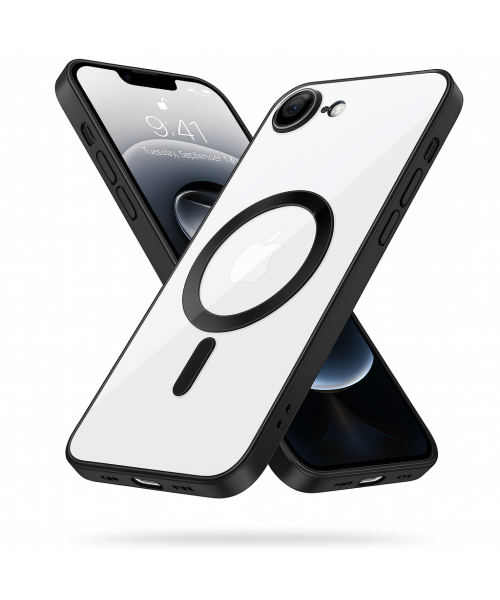 Θήκη Σιλικόνης για iphone 16e Electro Back Cover Με Magsafe -Μαύρο Θήκη Σιλικόνης για iphone 16e Electro Back Cover Με Magsafe -Μαύρο