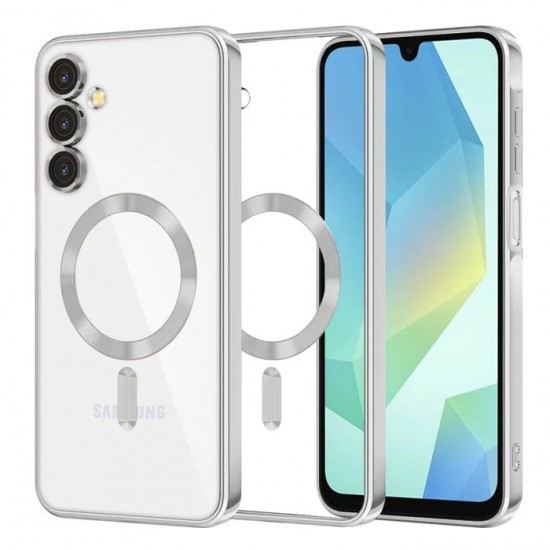  Θήκη MagSafe για Samsung S25 Ultra 5G - Ασημί