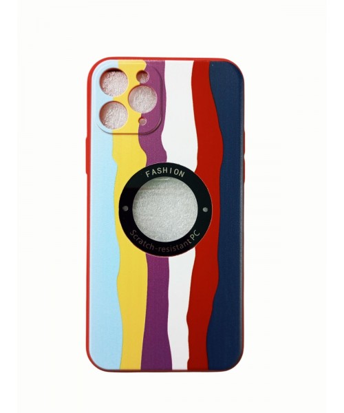 Θήκη σιλικόνης Rainbow για iphone 11 PRO   Θήκη σιλικόνης Rainbow για iphone 11 PRO