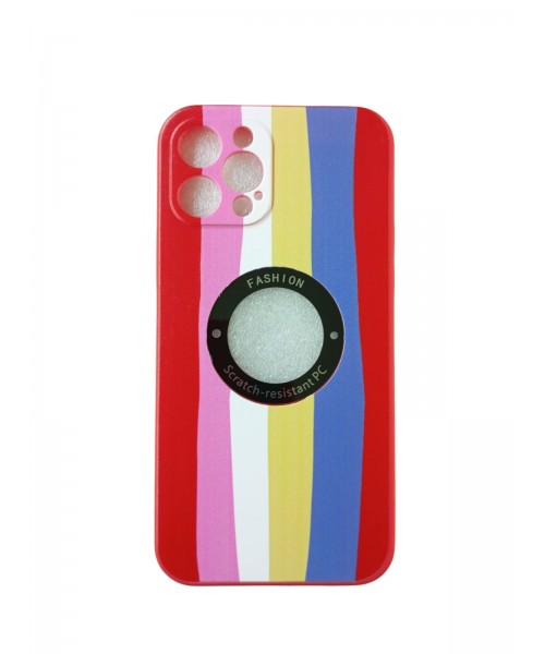 Θήκη σιλικόνης Rainbow για iphone 12 PRO   Θήκη σιλικόνης Rainbow για iphone 12 PRO