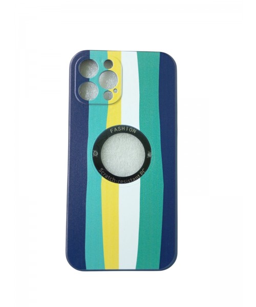 Θήκη σιλικόνης Rainbow για iphone 12 PRO MAX  Θήκη σιλικόνης Rainbow για iphone 12 PRO MAX