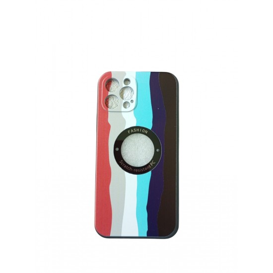  Θήκη σιλικόνης Rainbow για iphone 12 PRO MAX