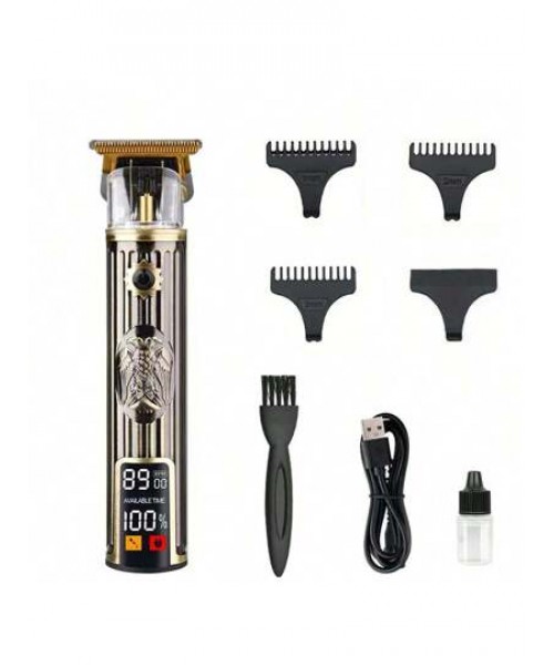 Επαγγελματική Κουρευτική Μηχανή Ανδρών baihuo MY 7527 με T-Blade & Οθόνη LED  Επαγγελματική Κουρευτική Μηχανή Ανδρών baihuo MY 7527 με T-Blade & Οθόνη LED