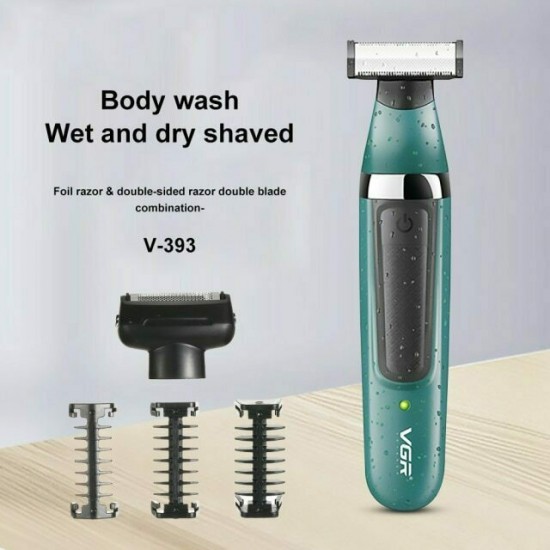 VGR V-393 Ξυριστική Μηχανή Σώματος Επαναφορτιζόμενη