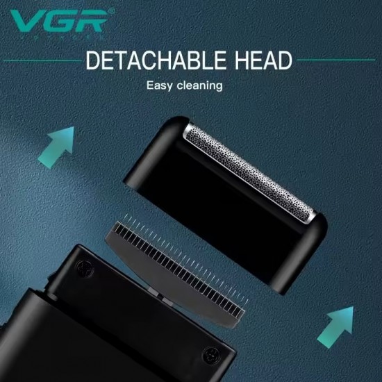 VGR V-390 Ξυριστική Μηχανή Προσώπου Επαναφορτιζόμενη VGR V-390 Ξυριστική Μηχανή Προσώπου Επαναφορτιζόμενη
