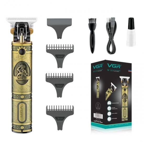 VGR V-085 Gold Ξυριστική Μηχανή Προσώπου Επαναφορτιζόμενη VGR V-085 Gold Ξυριστική Μηχανή Προσώπου Επαναφορτιζόμενη