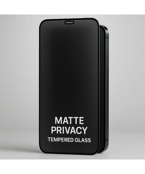 Tempered Glass Matte Privacy για iPhone 17 Air– Αντιχαρακτικό & Anti-Spy