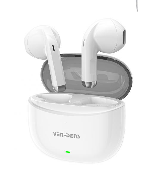 Ven-Dens VD-BT030 wireless earbuds -Λευκά