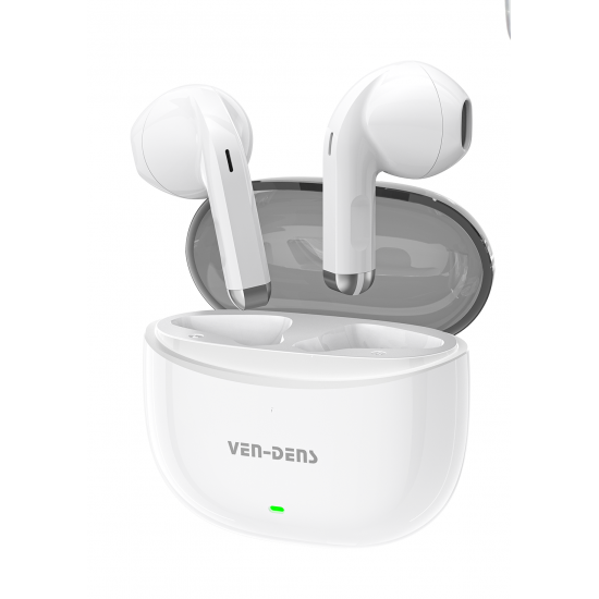 Ven-Dens VD-BT030 wireless earbuds -Λευκά