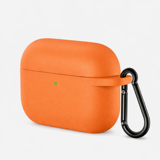 Θήκη Σιλικόνης σε πορτοκαλί χρώμα για Apple AirPods PRO 3