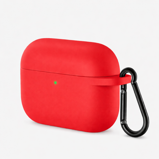 Θήκη Σιλικόνης σε κόκκινο χρώμα για Apple AirPods PRO 3