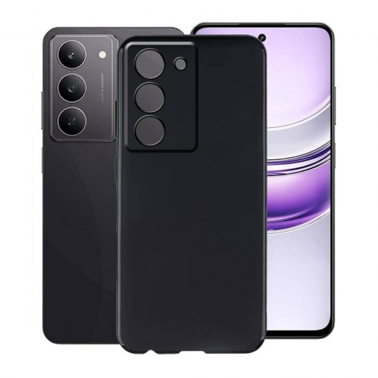 Θήκη Σιλικόνης Back Cover Διάφανη 1.5mm - Redmi 15 4G -μαύρο