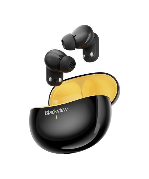 BlackView AirBuds 30 Bluetooth Handsfree Ακουστικά με Αντοχή στον Ιδρώτα και Θήκη Φόρτισης Μαύρα