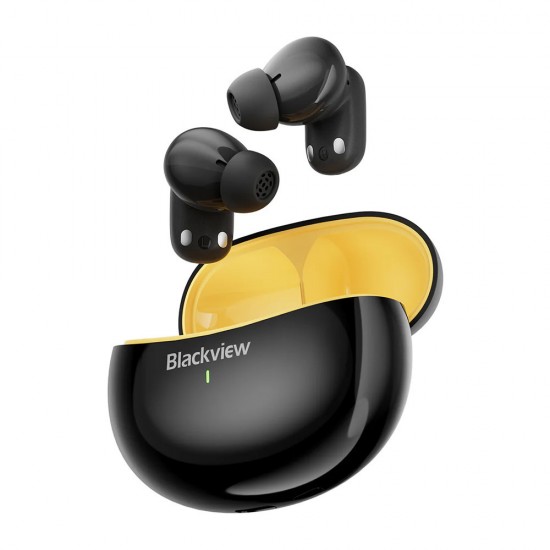 BlackView AirBuds 30 Bluetooth Handsfree Ακουστικά με Αντοχή στον Ιδρώτα και Θήκη Φόρτισης Μαύρα