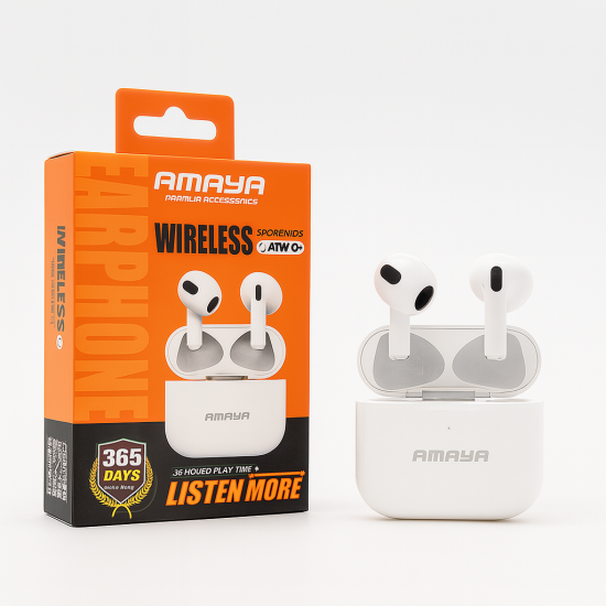 Ακουστικά Bluetooth Amaya Wireless ATW-04 Ακουστικά Bluetooth Amaya Wireless ATW-04